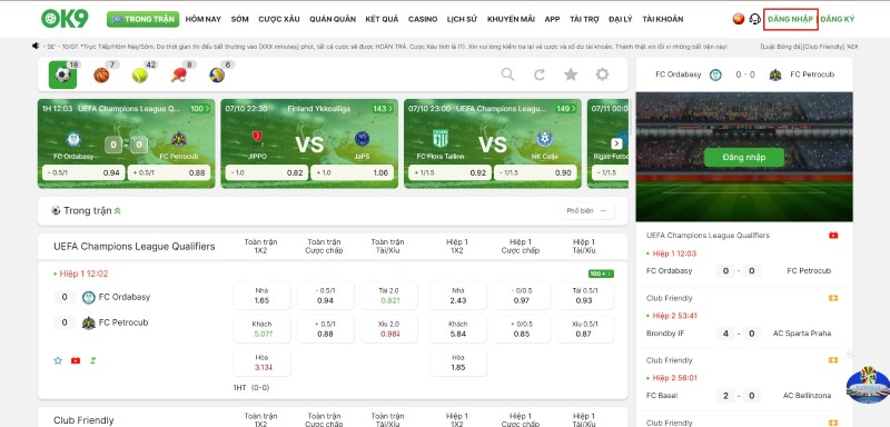 Đăng Nhập OK9 - Hướng Dẫn Thực Hiện Chi Tiết 1 Hướng dẫn đăng nhập OK9