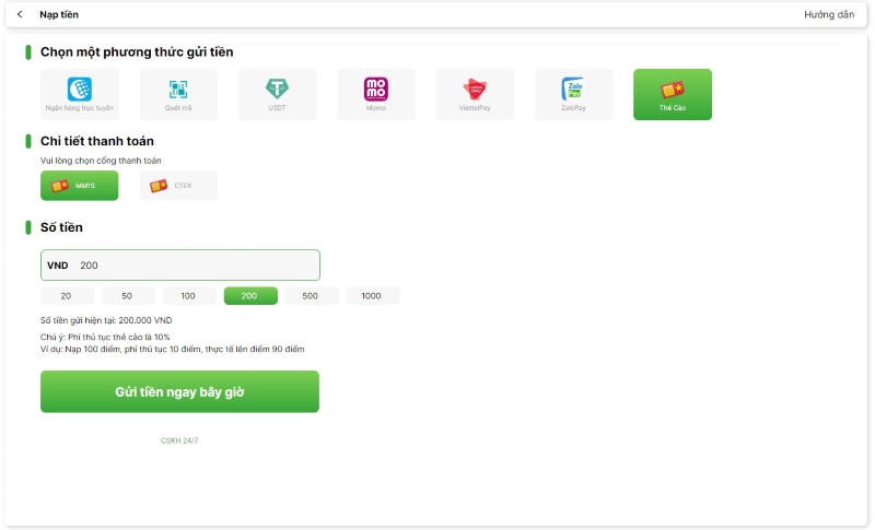 Hướng Dẫn Nạp Tiền OK9 An Toàn Và Nhanh Chóng 3 Hình thức nạp tiền OK9 qua thẻ nạp